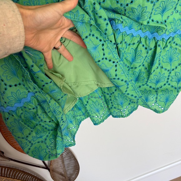 Umgee Emerald and Sky Mini Dress - Picture 10 of 10